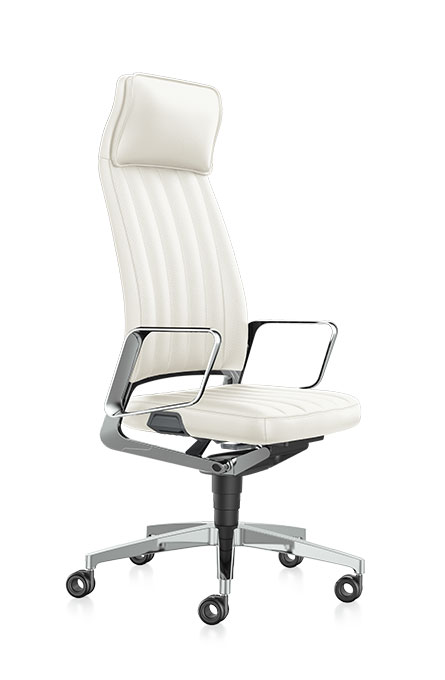32V4 - Swivel armchair high, 
seat & backrest upholstered, 
comfort seat, integrated headrest
Management-upholstery
