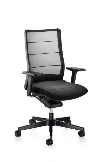 3C42U - Swivel chair 
with Body-Float synchro
mechanism and weight
adjustment, membrane
backrest