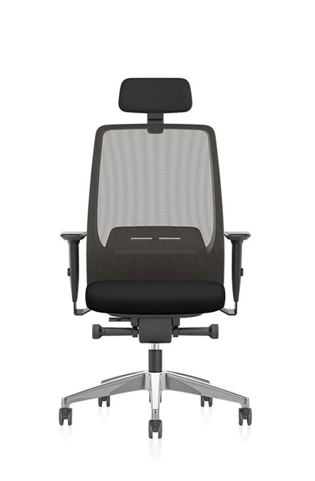 1S14 - Swivel chair low
with headrest
Synchronous mechanism