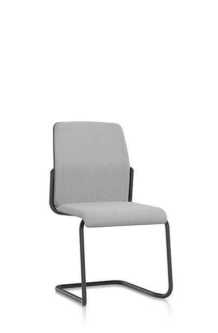 5S00 - Seduta cantilever, 
sedile e schienale imbottito, 
altezza pila: 5 pezzi