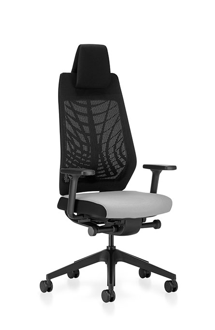 JC218 - Swivel armchair high
with headrest
FlexGrid
(armrests optional)