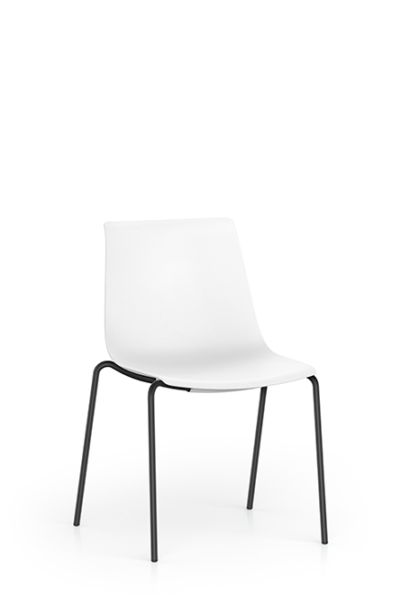 SU111 - Four legs, 
stacking height: 5 pieces
(Non-stackable with loop armrests)