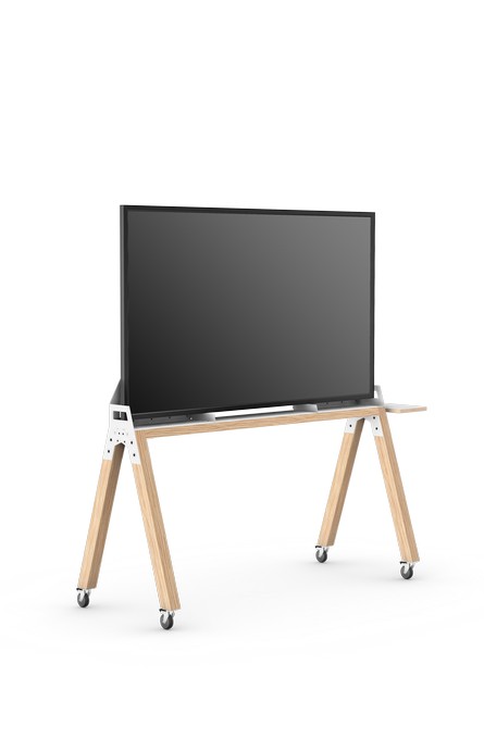 WT107 - MONITOR ON WHEELS
TV stand, width: 1770 mm
Prepared with VESA mount for monitors with a screen size of 55