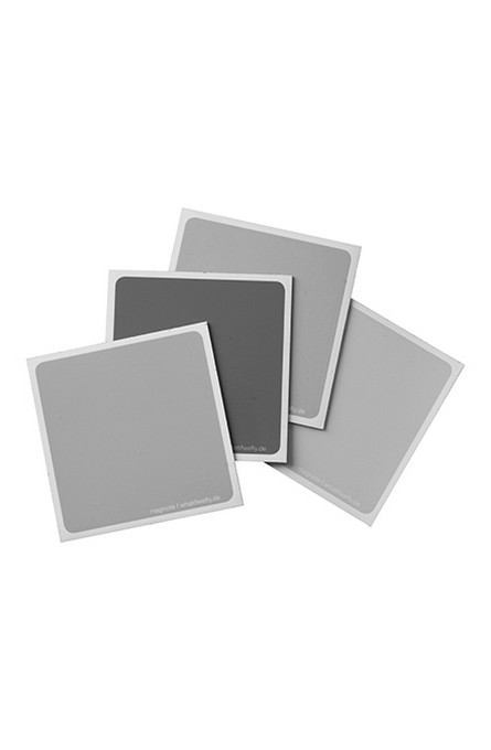 WT903 - FLYNOTES L
Wipe-clean note plates 76 mm x 76 mm
Magnetic, can be written on
5 pieces
