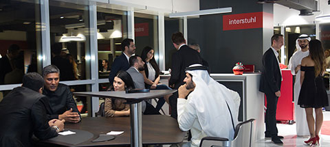 Interstuhl eröffnen Showroom in Dubai