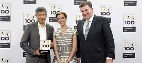 Interstuhl erhält das TOP 100-Siegel Top-Innovator 2017